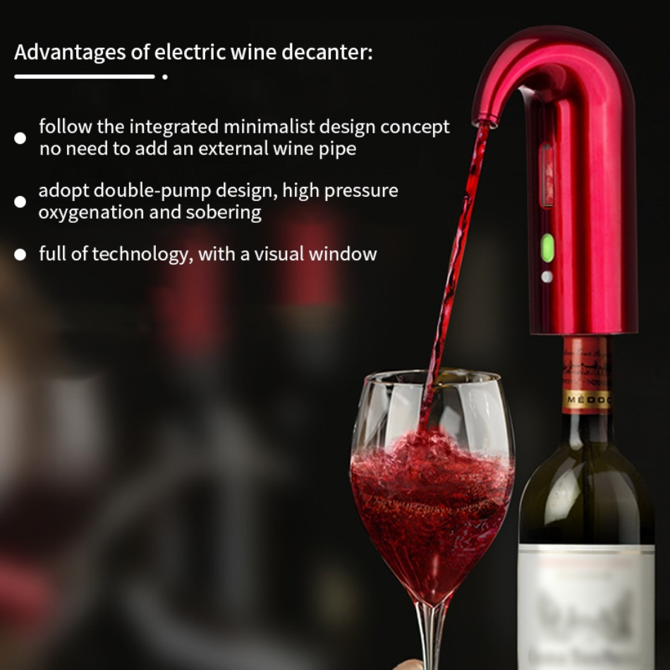 PourPerfect™ electric wine dispenser pump